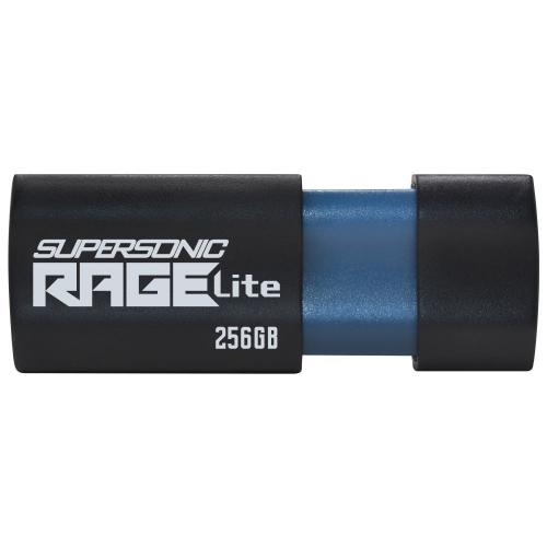 Stick memorie Patriot Supersonic Rage Lite 256GB, USB3.0, Black