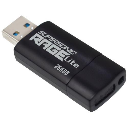 Stick memorie Patriot Supersonic Rage Lite 256GB, USB3.0, Black