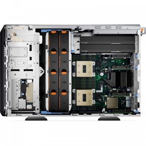 Server Dell PowerEdge T560, 2x Intel Xeon Silver 4410Y, RAM 64GB, SSD 2x 960GB, PERC H755, PSU 2x 700W, No OS