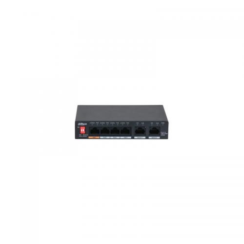 Switch Dahua PFS3006-4GT-60-V2, 4 porturi, PoE