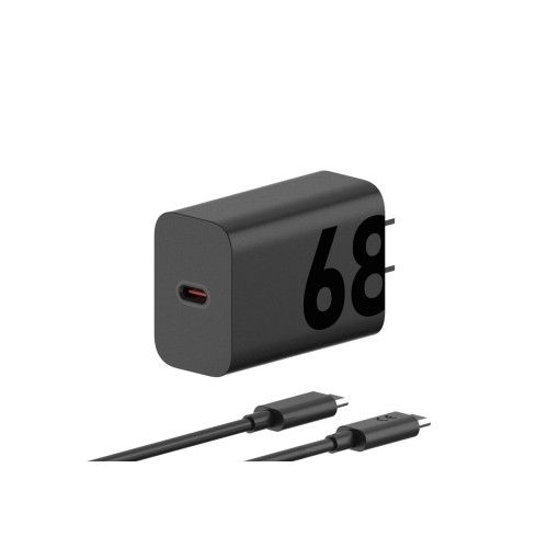 Incarcator retea Motorola TurboPower 68W, USB-C, 6.5 A, 68 W, Black
