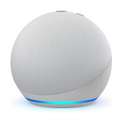 Boxa portabila Amazon Echo Dot 4th gen, Glacier White