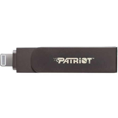 Stick Memorie Patriot iLuxe, 512GB, USB 3.2 Gen 1 Type C/Lightning, Grey
