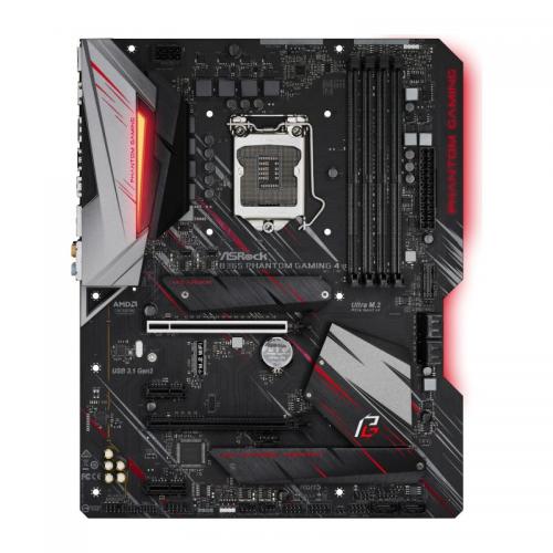 Placa de baza ASRock B365 PHANTOM GAMING 4, Intel B365, Socket 1151 v2, ATX