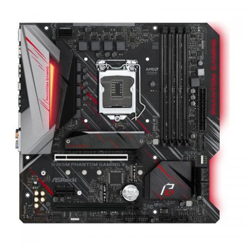 Placa de baza ASRock B365M PHANTOM GAMING 4, Intel B365, Socket 1151 v2, mATX