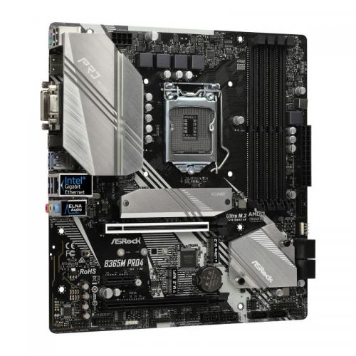 Placa de baza ASRock B365M PRO4, Intel B365, Socket 1151 v2, mATX