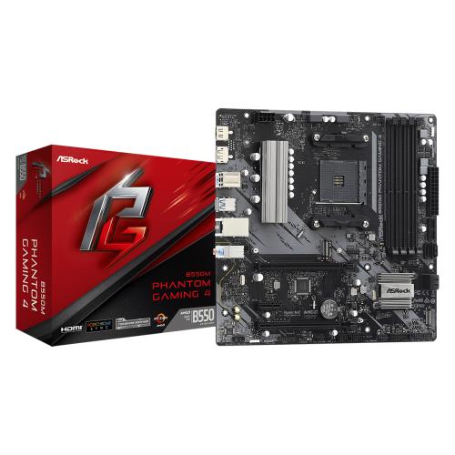 Placa de baza ASRock B550M Phantom Gaming 4, Socket AM4