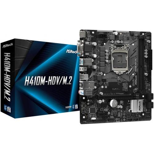 Placa de baza Asrock H410M-HDV/M.2, socket 1200