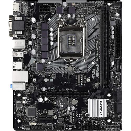 Placa de baza ASRock H410M-HDV/M.2, Intel H410, socket 1200, mATX