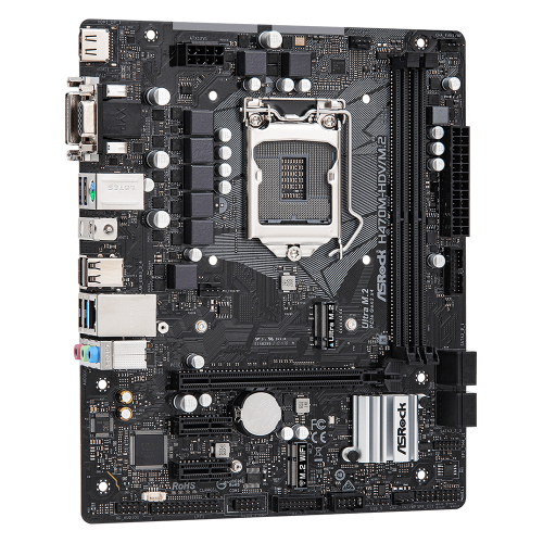 Placa de baza ASRock H470M-HDV/M.2, Intel H470, Socket 1200, mATX