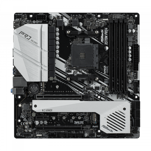 Placa de baza ASRock X570M PRO4, AMD X570, Socket AM4, mATX