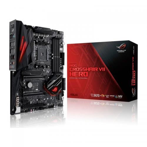 Placa de baza ROG CROSSHAIR VII HERO, Socket AM4