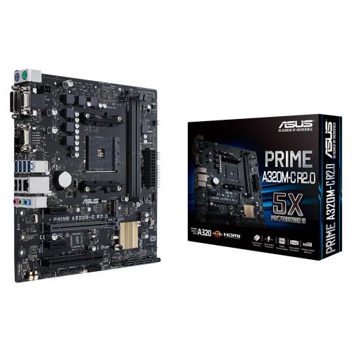 Placa de baza ASUS PRIME A320M-C R2.0, Socket AM4