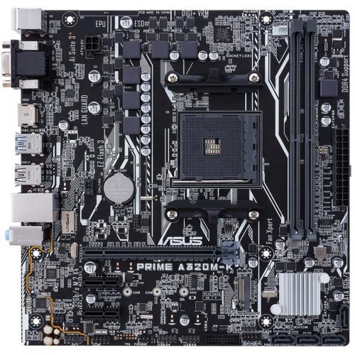 Placa de baza ASUS AMD PRIME A320M-K/CSM AM4 DDR4, 2x DDR4, 1x HDMI, 1x PCIe x16, 2x PCIe x1, 1x M.2, 4x SATA 6Gb/s, Gigabit LAN, mATX