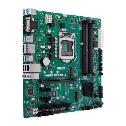 Placa de baza Asus PRIME B360M-C, Intel B360, socket 1151 v2, mATX