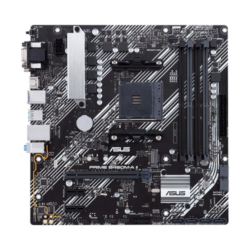 Placa de baza ASUS PRIME B450M-A II, AMD B450, Socket AM4, mATX