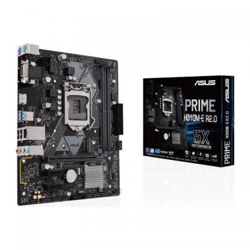 Placa de baza Asus PRIME H310M-E ​R2.0/CSM, Intel H310, socket 1151 v2, mATX