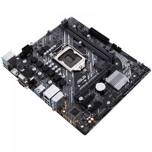 Placa de baza ASUS PRIME H410M-D, Intel H410, socket 1200, mATX