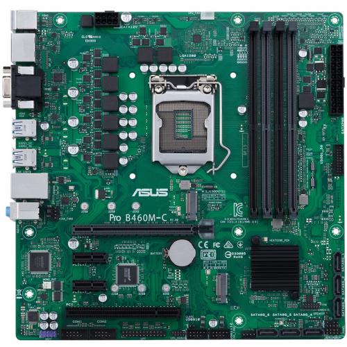 Placa de baza ASUS PRO B460M-C/CSM, Socket 1200