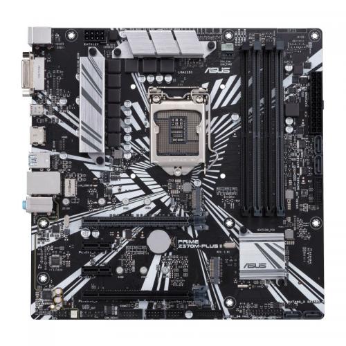 Placa de baza Asus PRIME Z370M-PLUS II, Intel Z370, socket 1151 v2, mATX