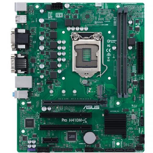 Placa de baza ASUS Pro H410M-C/CSM-SI, Intel H410, socket 1200, mATX