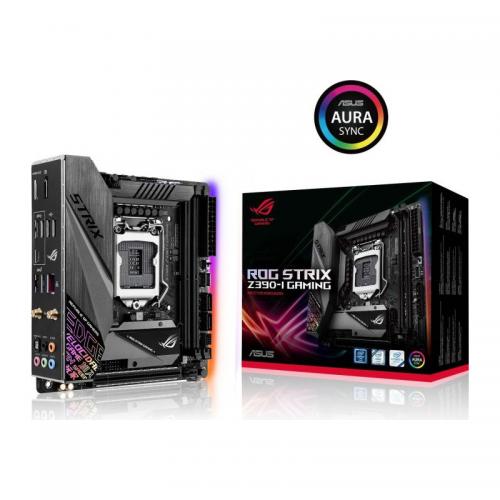 Placa de baza ASUS ROG STRIX Z390-I GAMING, Intel Z390, Socket 1151 v2, mITX