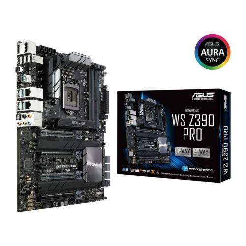 Placa de baza ASUS WS Z390 PRO, Intel Z390, Socket 1151 v2, ATX