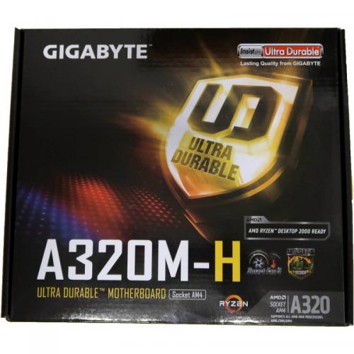 Placa de baza GIGABYTE A320M-H, AMD A320, Socket AM4, mATX