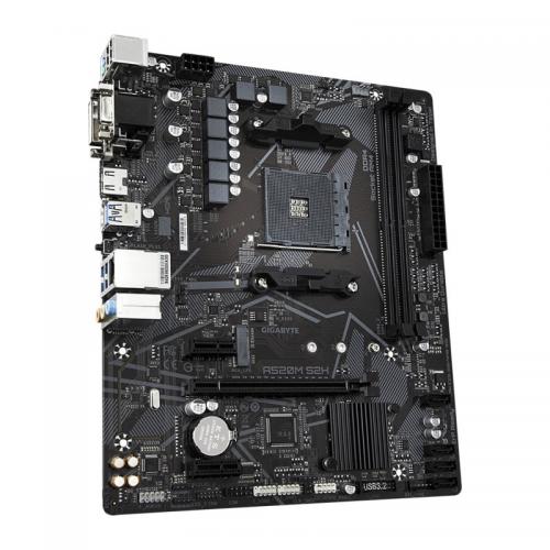 Placa de baza Gigabyte A520M DS3H, AMD A520, socket AM4, mATX