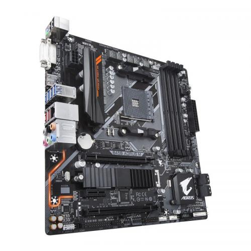 Placa de baza GIGABYTE AORUS B450 M, AMD B450, Socket AM4, mATX