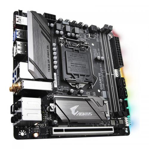 Placa de baza GIGABYTE AORUS Z390 I PRO WIFI, Intel Z390, Socket 1151 v2, mITX