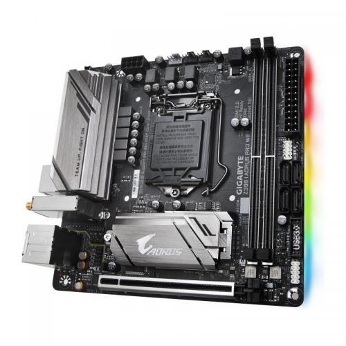 Placa de baza GIGABYTE AORUS Z390 I PRO WIFI, Intel Z390, Socket 1151 v2, mITX