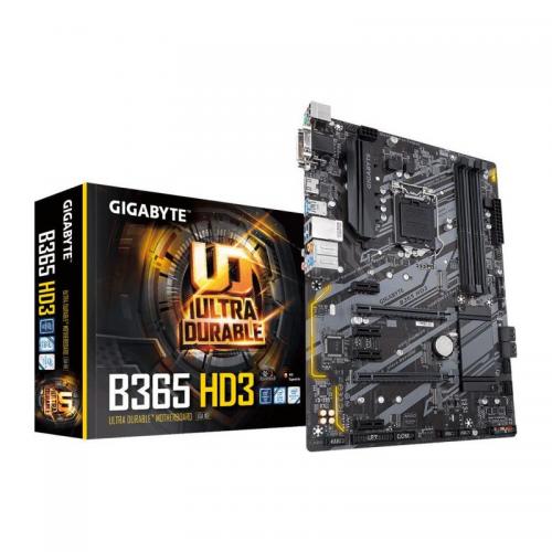 Placa de baza Gigabyte B365 HD3, Socket 1151