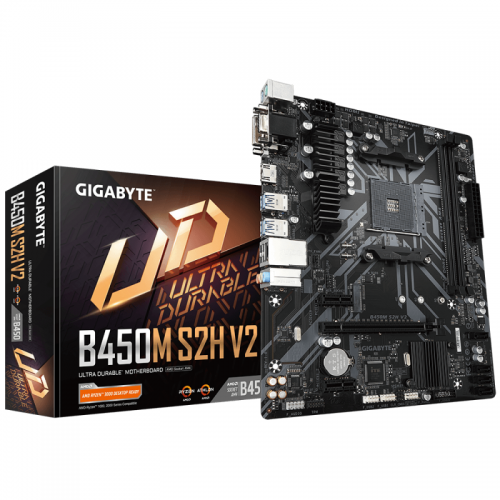 Placa de baza Gigabyte B450M S2H V2, Socket AM4