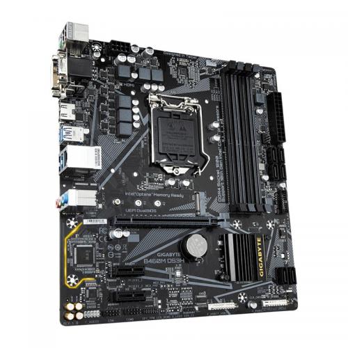 Placa de baza Gigabyte B460M DS3H, Intel B460, socket 1200, mATX