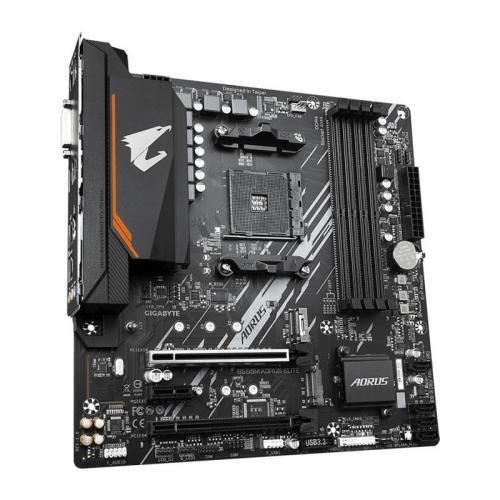 Placa de baza GIGABYTE B550M Aorus Elite, AMD B550, socket AM4, mATX