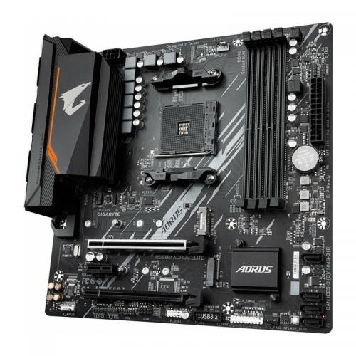 Placa de baza GIGABYTE B550M Aorus Elite, AMD B550, socket AM4, mATX