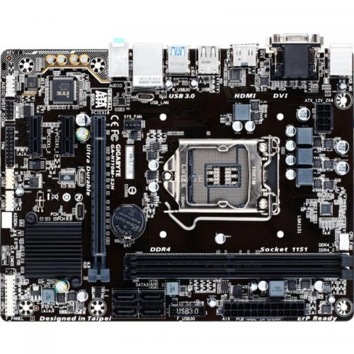 Placa de baza Gigabyte H110M-S2H, Intel H110, Socket LGA1151, mATX