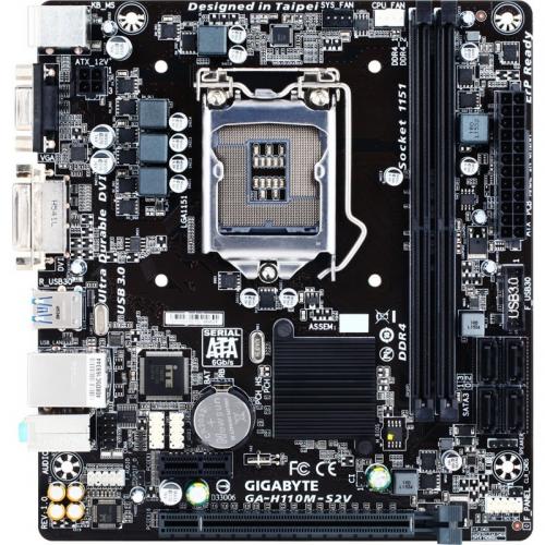 Placa de baza GIGABYTE H110M-S2V Intel H110, Socket 1151, mATX
