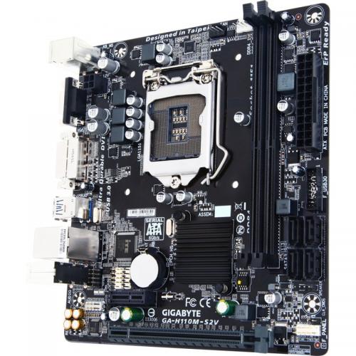 Placa de baza GIGABYTE H110M-S2V Intel H110, Socket 1151, mATX