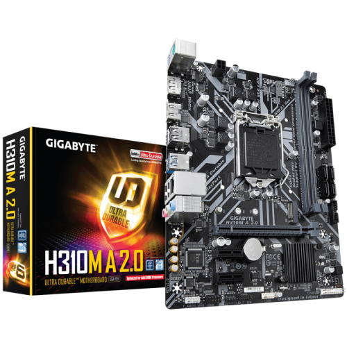 Placa de baza GIGABYTE H310M A 2.0, Socket 1151