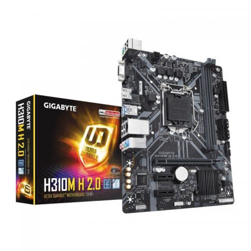 Placa de baza Gigabyte H310M H 2.0, Socket 1151