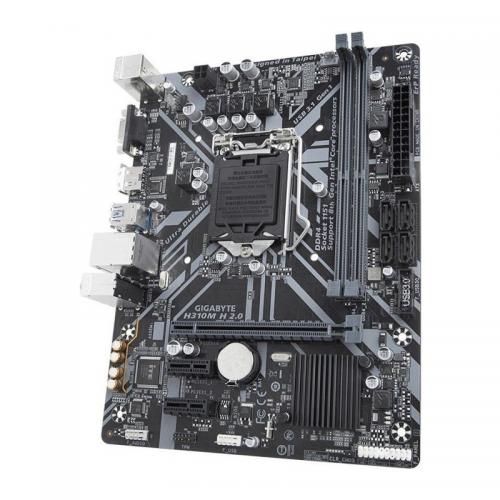 Placa de baza GIGABYTE H310M H 2.0, Intel H310, Socket 1151 v2, mATX