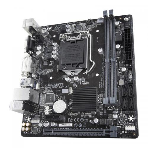 Placa de baza GIGABYTE H310M S2V 2.0, Intel H310, Socket 1151 v2, mATX