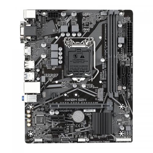 Placa de baza Gigabyte H410M S2H, Intel H410, socket 1200, mATX