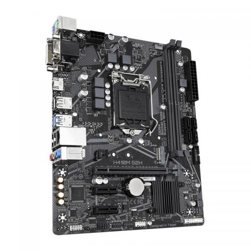 Placa de baza Gigabyte H410M S2H, Intel H410, socket 1200, mATX