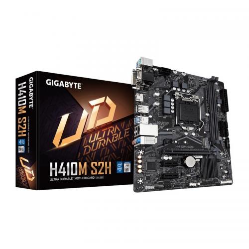 Placa de baza Gigabyte H410M S2H, Intel H410, socket 1200, mATX