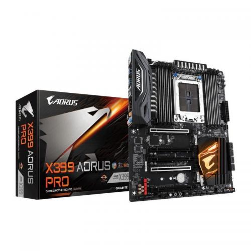 Placa de baza Gigabyte X399 AORUS PRO, AMD X399, socket TR4, ATX