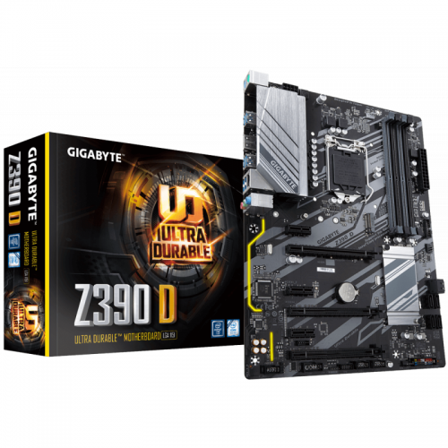 Placa de baza GIGABYTE Z390 D, Socket 1151