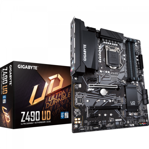 Placa de baza GIGABYTE Z490 UD, Intel Z490, Socket 1200, ATX